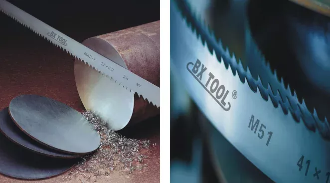 Carbide band saws for metal