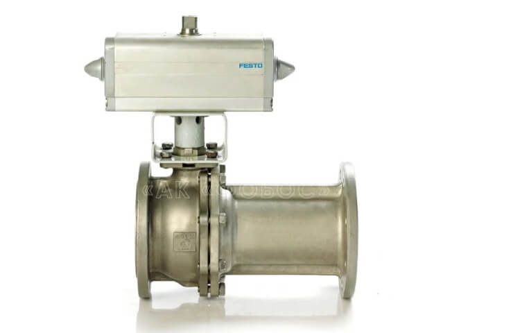 Ball valve with pneumatic drive as the optimal solution for remote control