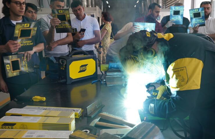 The first workshop on ESAB welding equipment was held in Baku