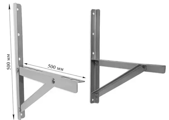 Selecting brackets for air conditioning