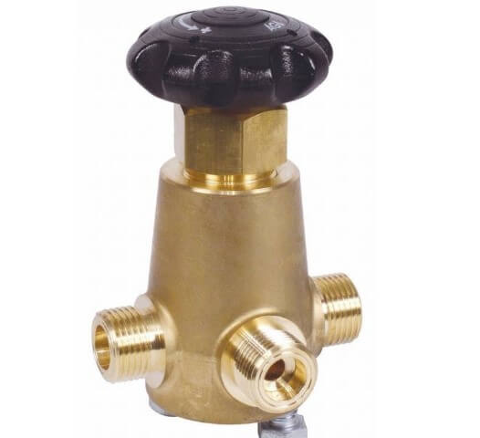 Oxygen cylinder valves