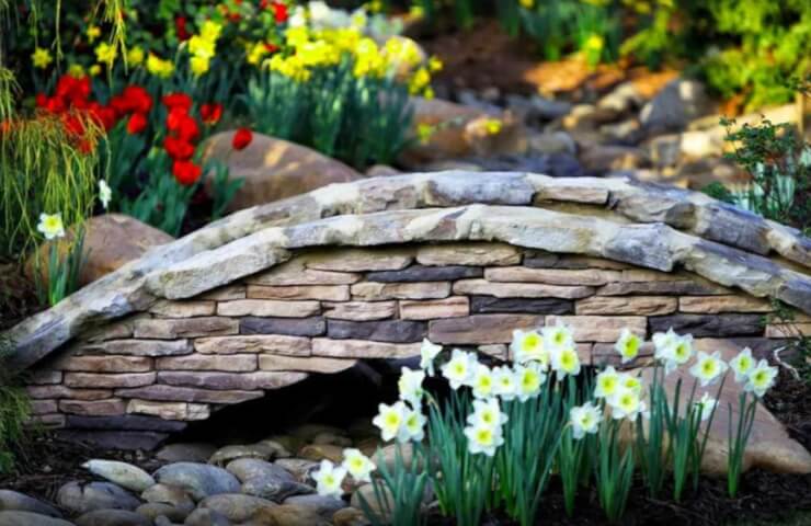 Natural stone as a design element