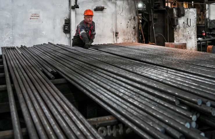 Ukrainian metallurgists increased the export of steel billets and slabs by more than one and a half times