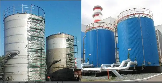 Turnkey vertical tanks