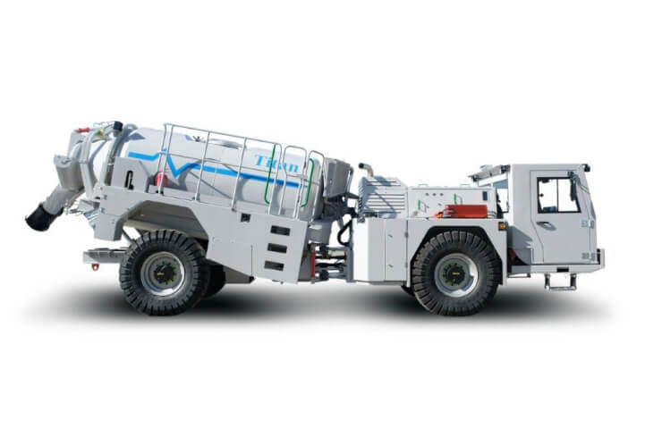 Подземный миксер BYM 4.5 Concrete Transmixer для горных работ