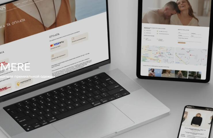 Website creation and development services