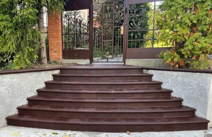 Клинкерные ступени от компании Weeco