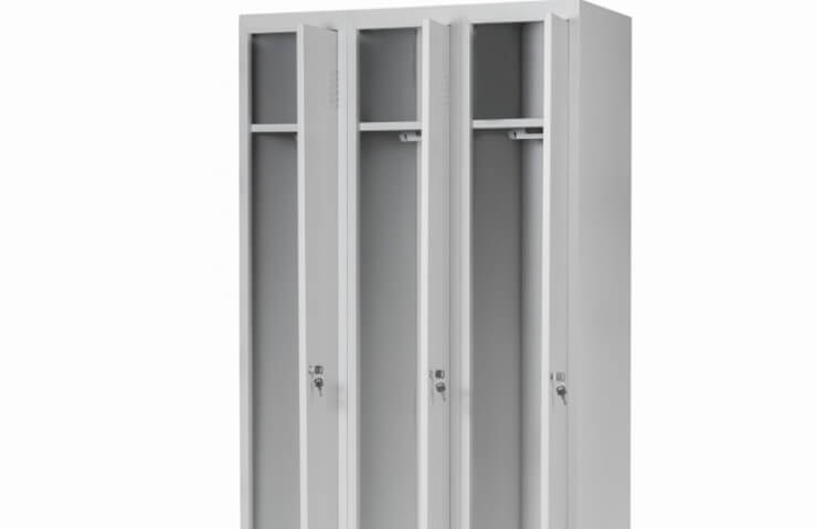 Selection of metal cabinets for equipment