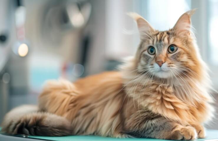 Як заспокоїти кота перед грумінгом