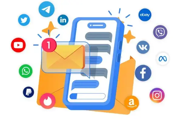 Купівля віртуального номера для реєстрації