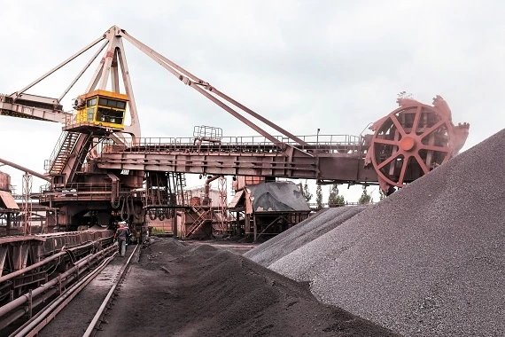 A new rotary fence stacker for 480 million rubles was put into operation at the Lebedinsky GOK pelletizing plant.