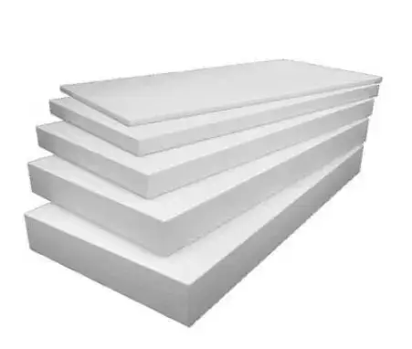 Insulation material - styrofoam in the Budmarket store