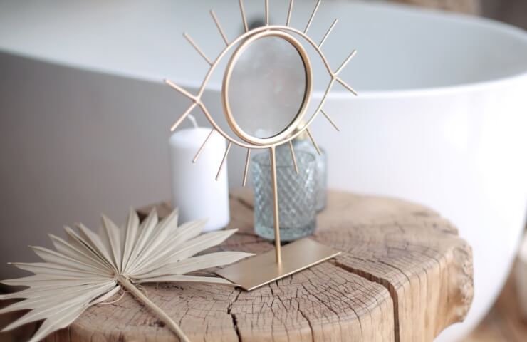 Bathroom in the style of shabby chic