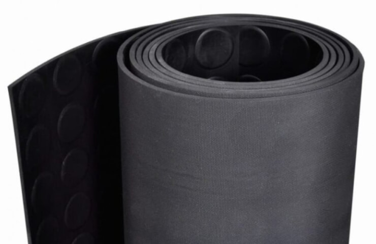 Рулонные резиновые покрытия для снижения вибраций и шумоизоляции