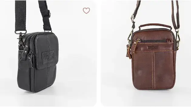 A wide range of fashionable and practical men's bags