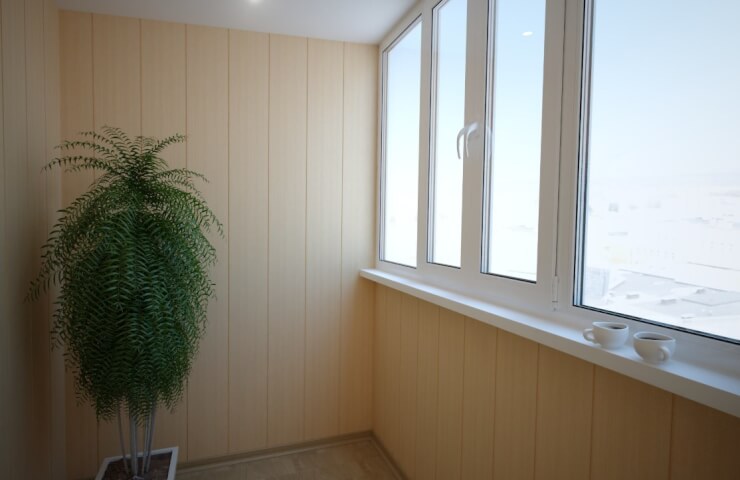 Вагонка чи пластик: що краще для обшивки балкона? ⚖️