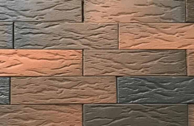 Facing bricks and gas silicate blocks