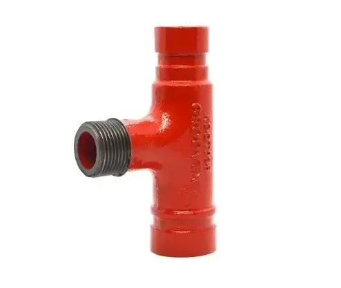 Groovelock tee: how to use it when connecting pipes