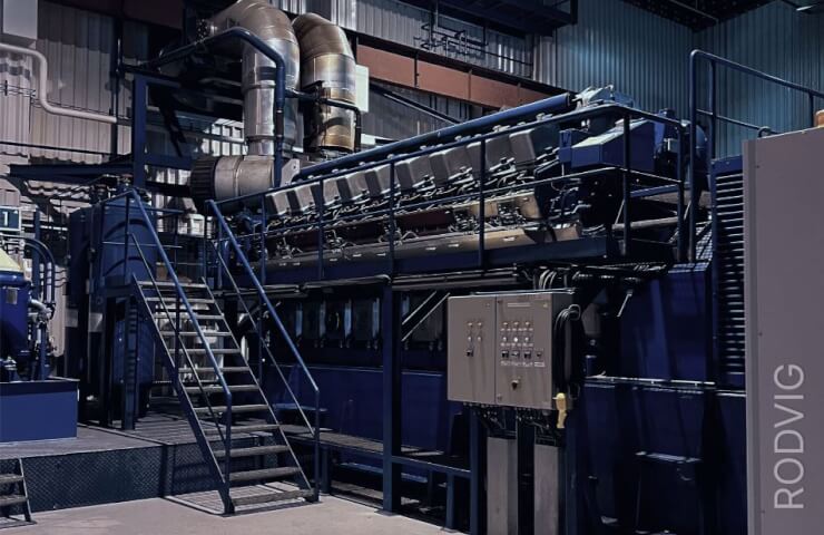 Что такое промышленный газопоршневой двигатель RODVIG