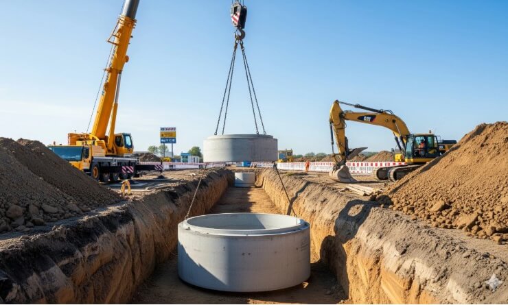 Скільки коштує встановлення одного бетонного кільця?