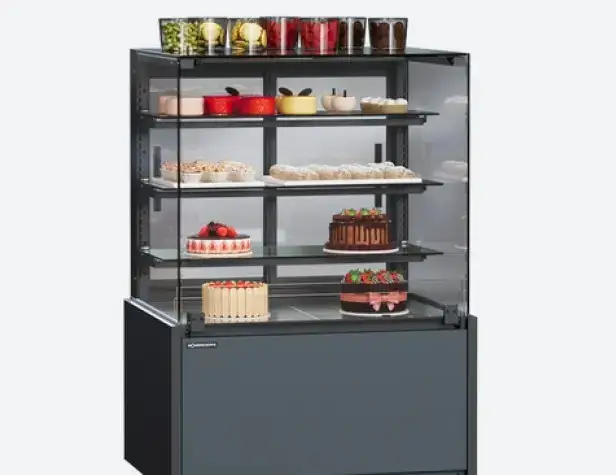 Confectionery showcase — the art of demonstrating taste