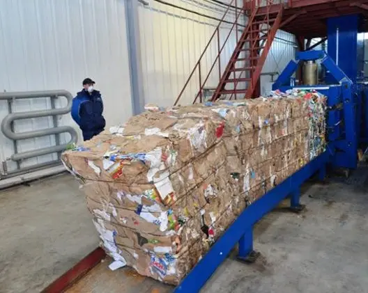 Waste paper presses from the EkoStanok company