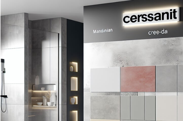 Modern bathroom design with Cersanit tiles: how to create an ergonomic and stylish space