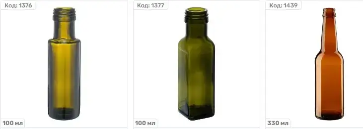 Интернет-магазин стеклянной тары Ametistglass