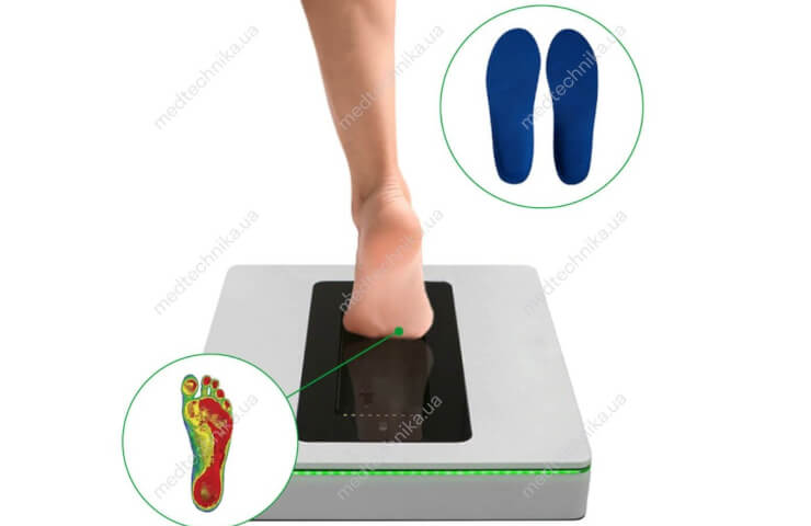 Where can I get a free computer diagnosis of the foot before ordering orthopedic shoes for diabetics?