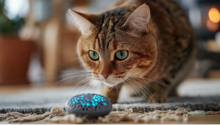 Інтерактивні ігри для кота: як розвивати мислення та не дати нудьгувати