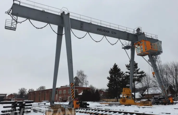 Производство козловых кранов с доставкой и установкой