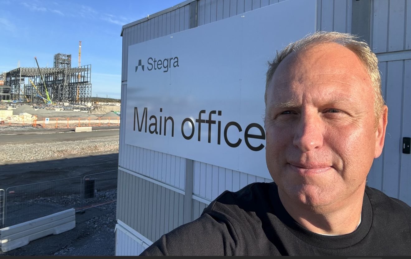 Stegra receives additional support of 37 million euros for a zero-emission steel mill