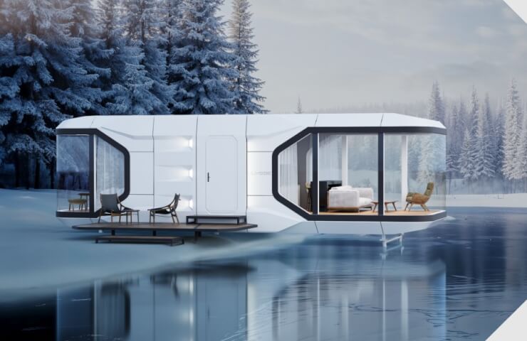 Модульные и капсульные дома от компании Ulysse