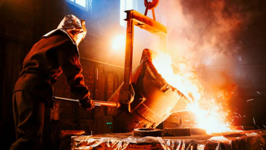Ukrainian metallurgists smelted 641 thousand tons of steel in November