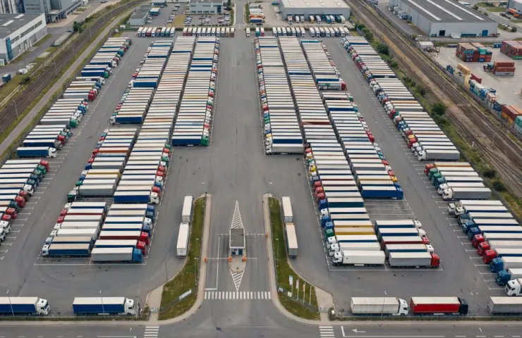 Платная парковка для грузовиков от Redparking Tech