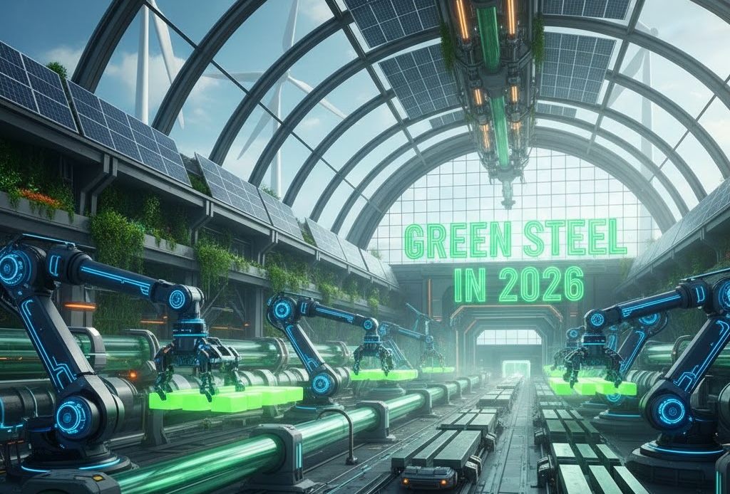 Глобальные рынки экологически чистой стали в 2026 году: регулирование, затраты и региональные различия