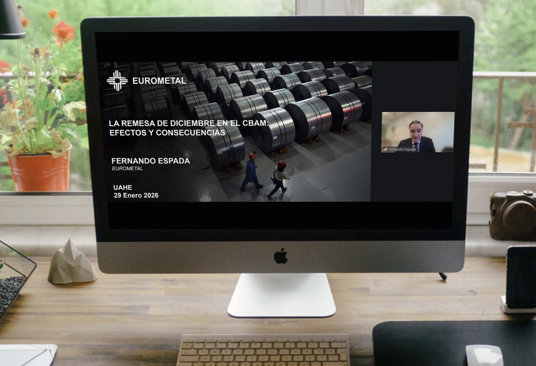 EUROMETAL на вебінарі UAHE, присвяченому остаточному етапу CBAM