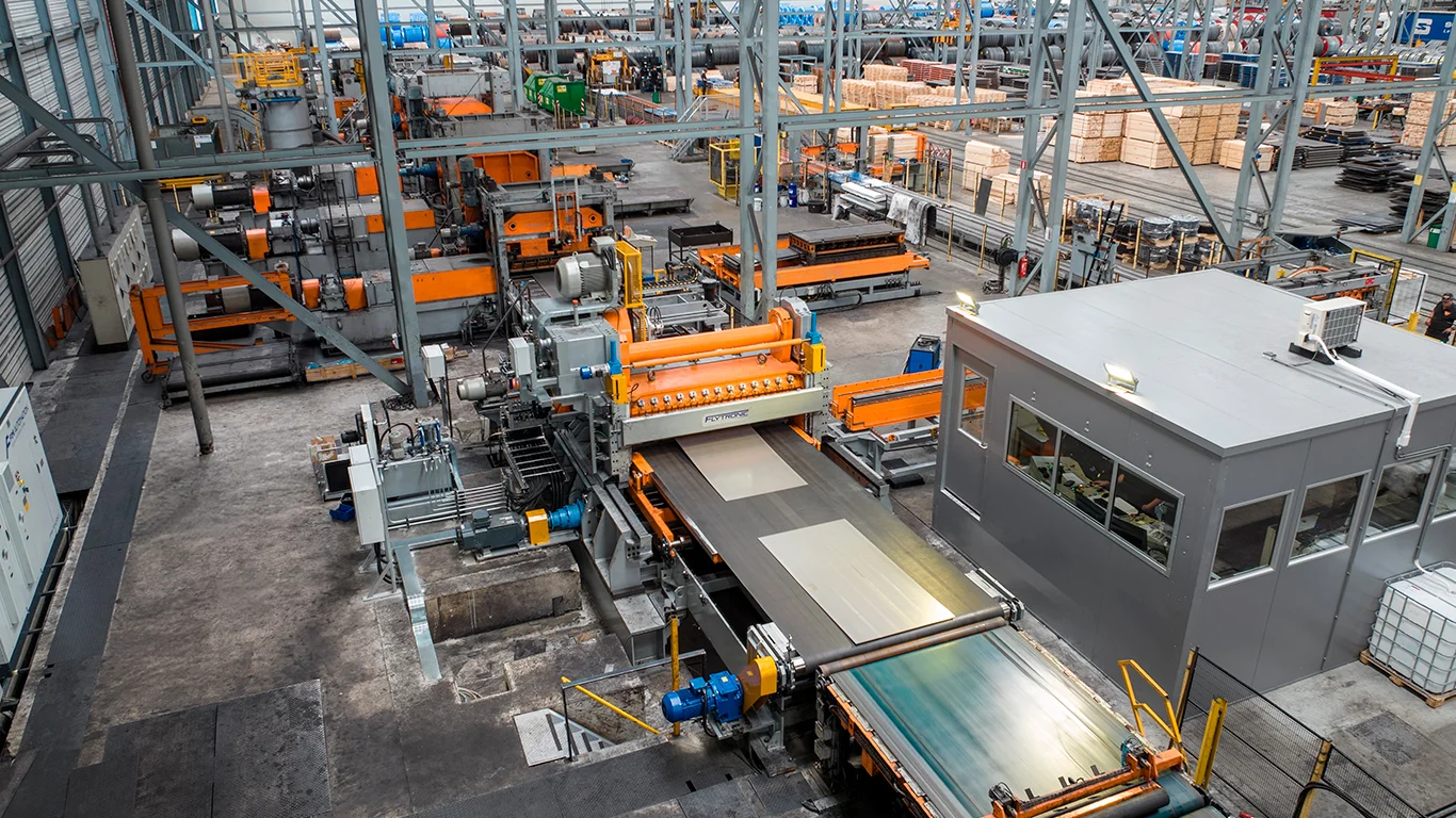 Fimi модернизирует линию продольной резки в SSC Vogten Staal