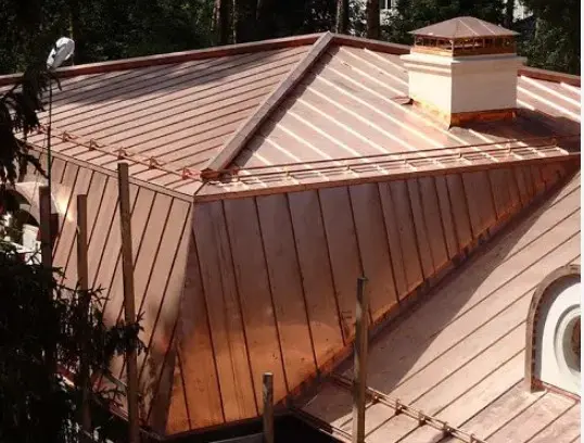 Features of the use of copper sheets and strips during construction and repair