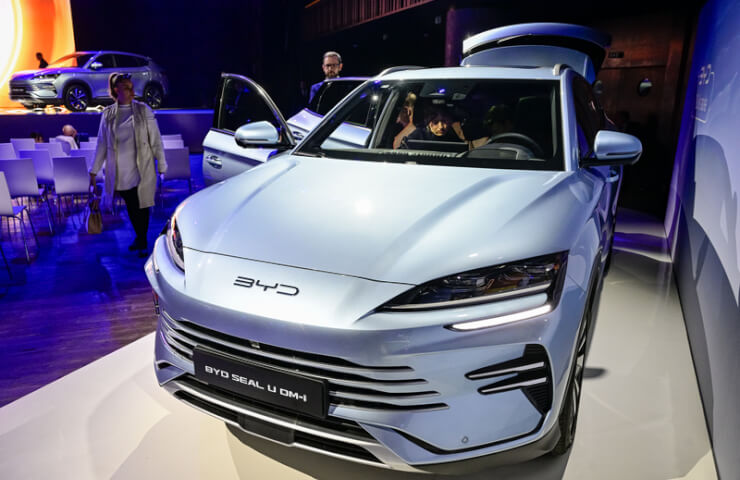 BYD преодолела рубеж в 100 000 проданных автомобилей в Великобритании за три года