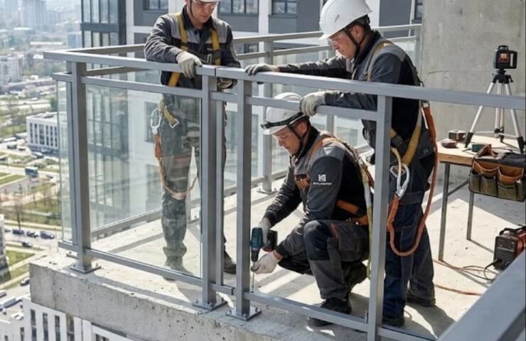 Сучасні металеві профілі та огородження в облаштуванні балконних зон