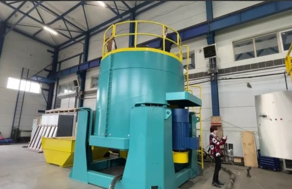 Иркутская компания "Сервис ТехноПром" выпустила самый большой в России центробежный концентратор для горнодобывающих компаний