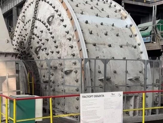 На обогатительной фабрике Лебединского ГОКа завершили монтаж новой мельницы мокрого самоизмельчения
