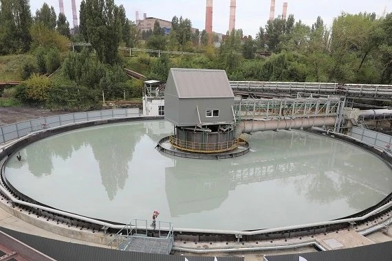 Лебединский ГОК завершил реконструкцию сгустителя обогатительной фабрики