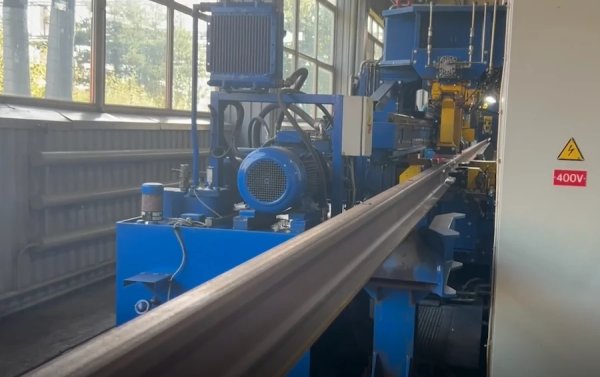 The RSP-M company started welding rails for the Moscow -Saint Petersburg high-speed railway