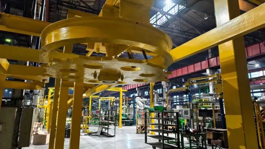 The RosALit Foundry in the Nizhny Novgorod region is modernizing the production of aluminum casting