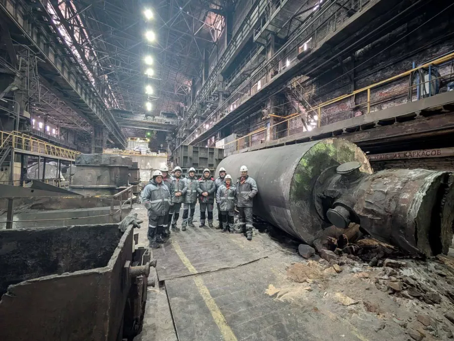 A blank casing for a SNF container weighing over 115 tons was cast at Ural Steel