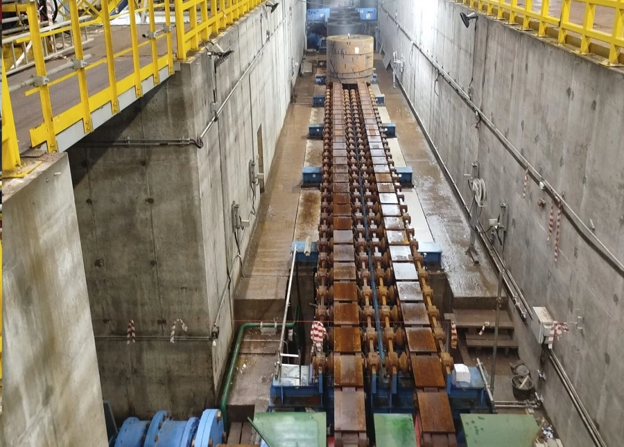 На ЧерМК приступили к горячей пусконаладке нового комплекса отгрузки готовой продукции со стана 2000