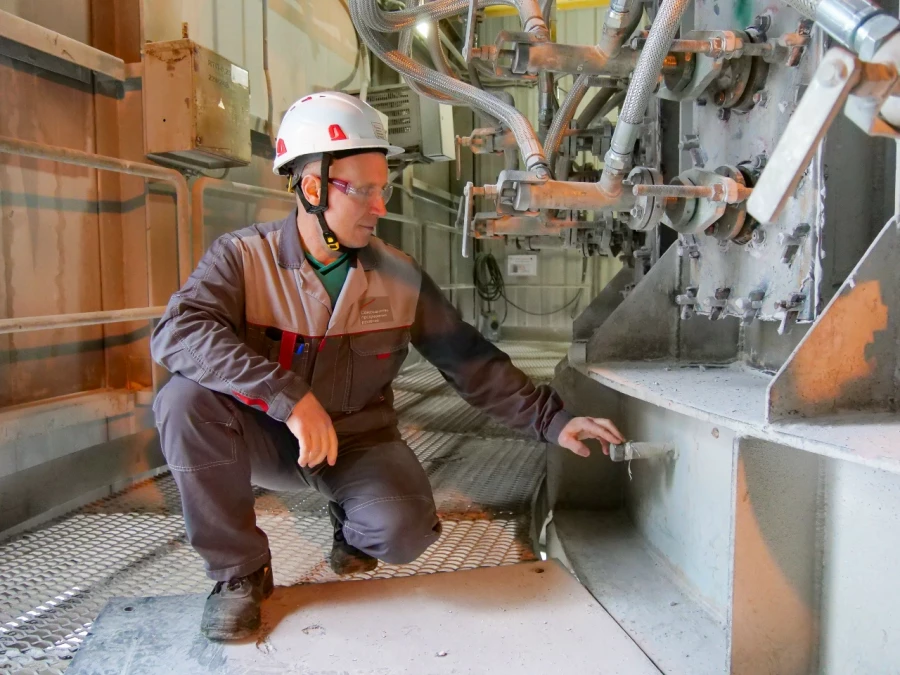 На выксунском заводе ОМК внедрили новый способ охлаждения известково-обжигательной печи перед ремонтом